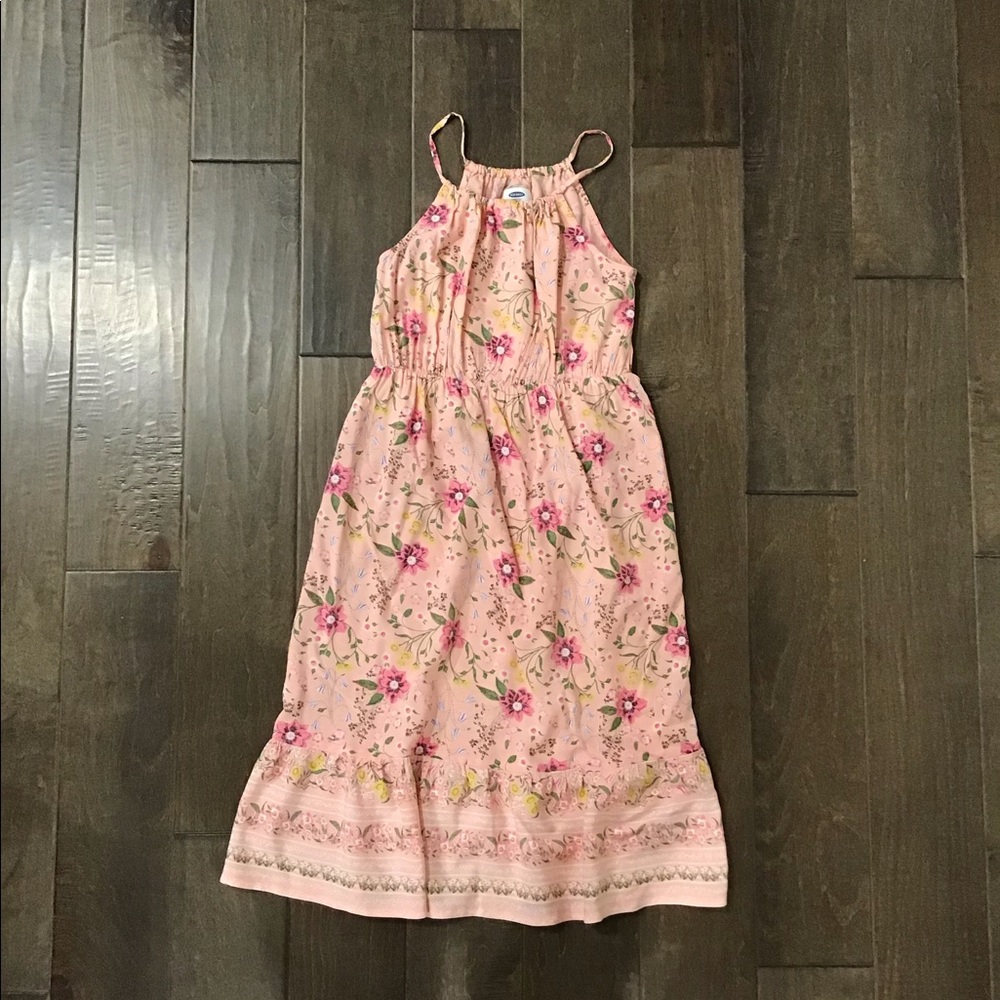 Old Navy pink floral sundress